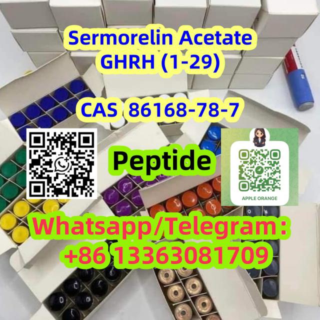 Sermorelin Acetate GHRH (1-29) Peptide CAS 86168-78-7