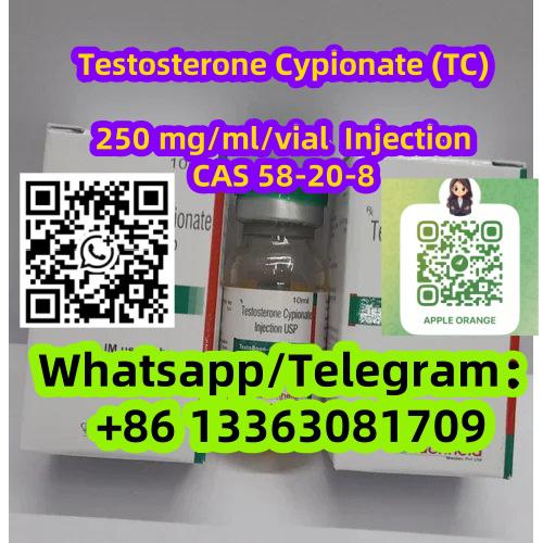 Testosterone Cypionate (TC250) 10ml x 250 mg/ml/vial Oil Injection CAS 58-20-8