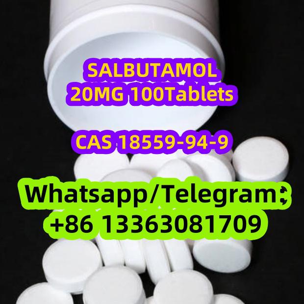 SALBUTAMOL 20MG*100pcs Tablets/Bottle CAS 18559-94-9