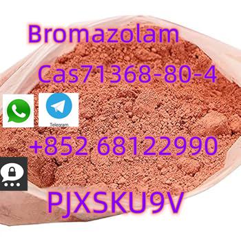 whatsapp+852 68122990Supply high quality Bromazolam cas 71368-80-4