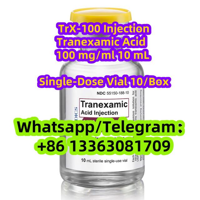 TrX-100 Injection Tranexamic Acid 100 mg/ml 10mL Single-Dose Vial 10/Box