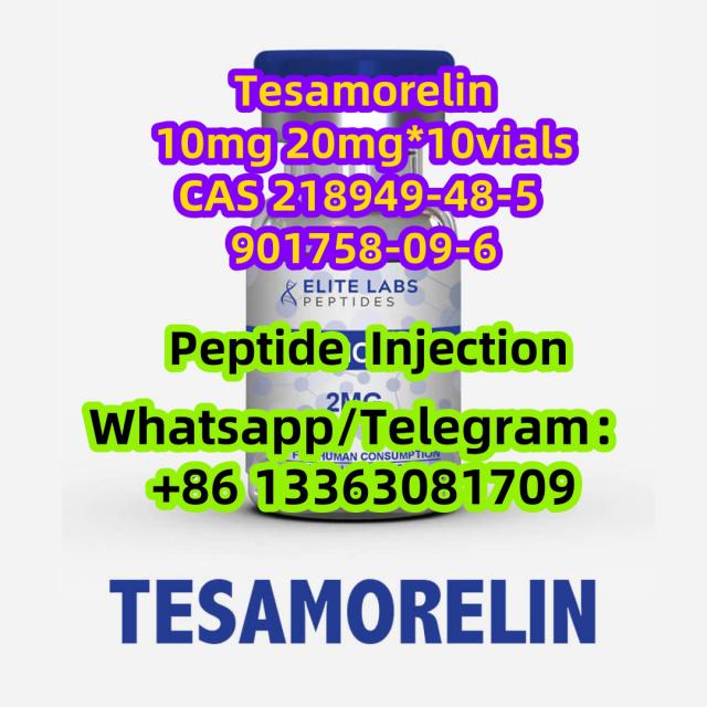 Tesamorelin 10mg 20mg*10vials Peptide Injection CAS 218949-48-5 901758-09-6