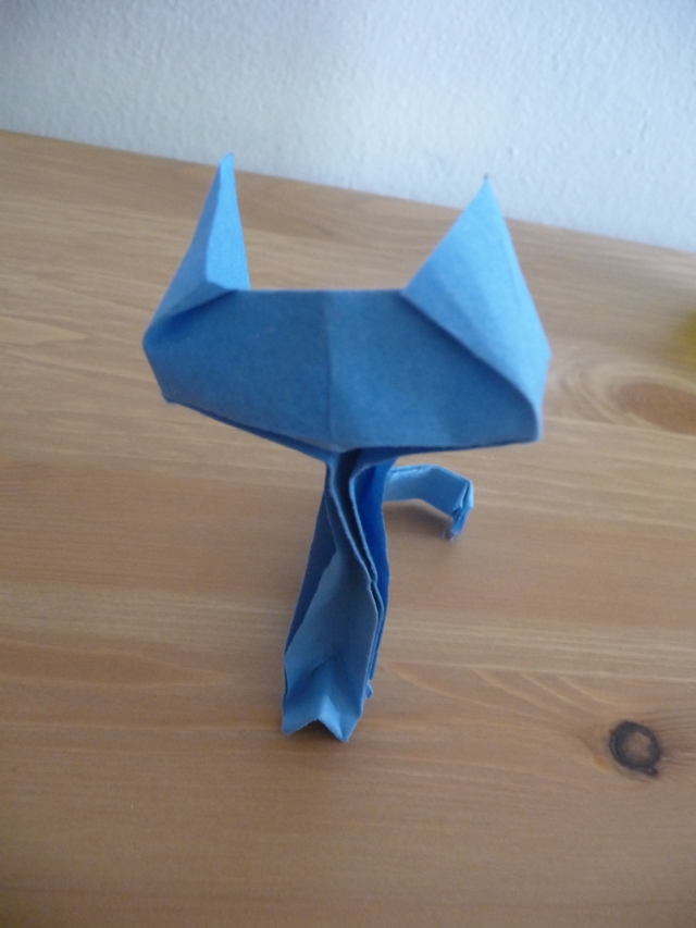 Origami - kočka 2