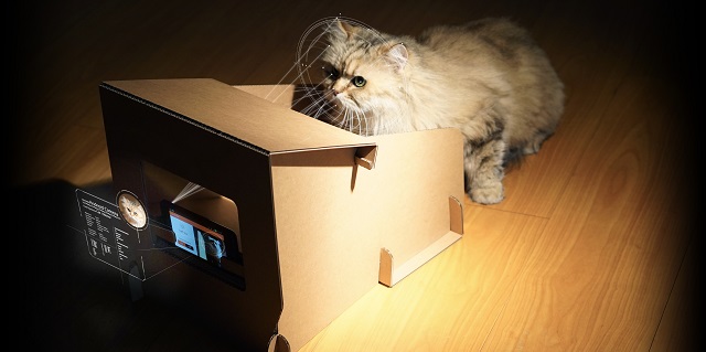 CatFi, verze z kartonové krabice