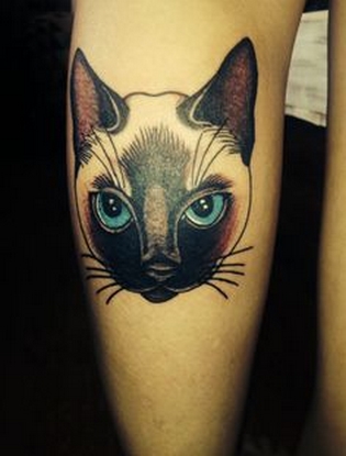Kočičí tetování 3
