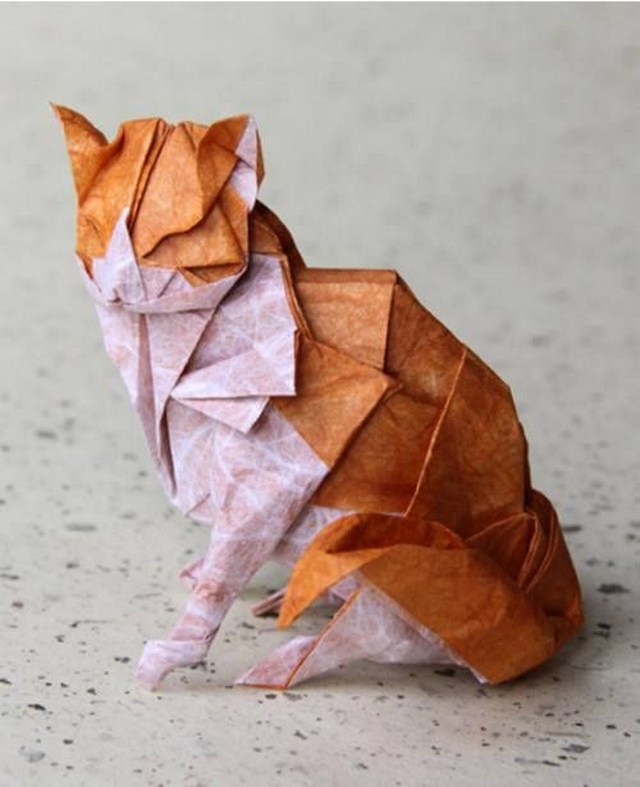 Kočičí origami