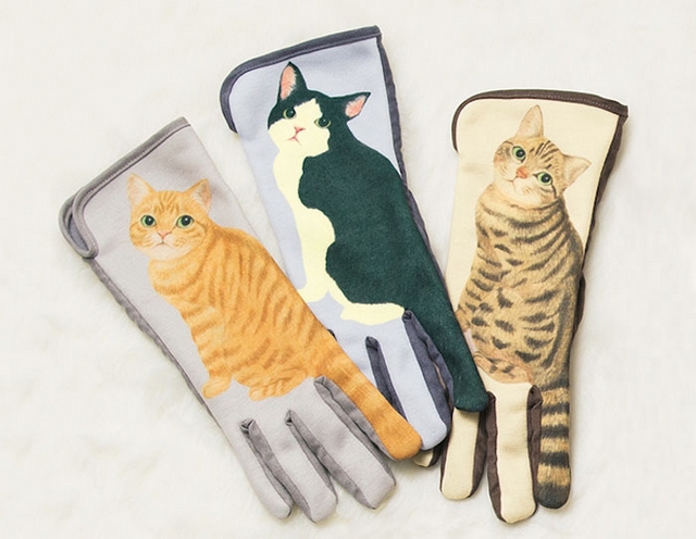 Kočičí rukavice z Japonska