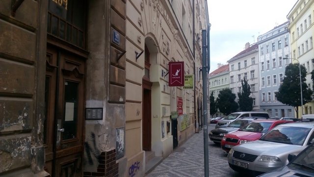 Kočičí kavárna, Bořivojova ulice, Praha